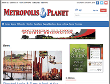 Tablet Screenshot of metropolisplanet.com